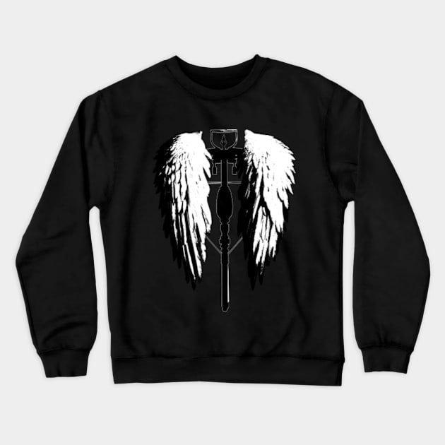 Daryl's wings Crewneck Sweatshirt by ElectricMint